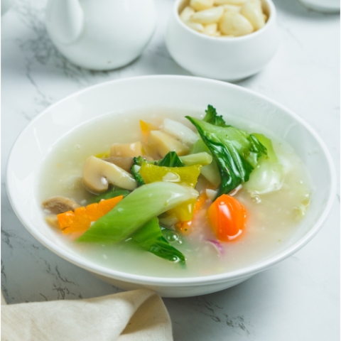 Mixed Veg In White Sauce
